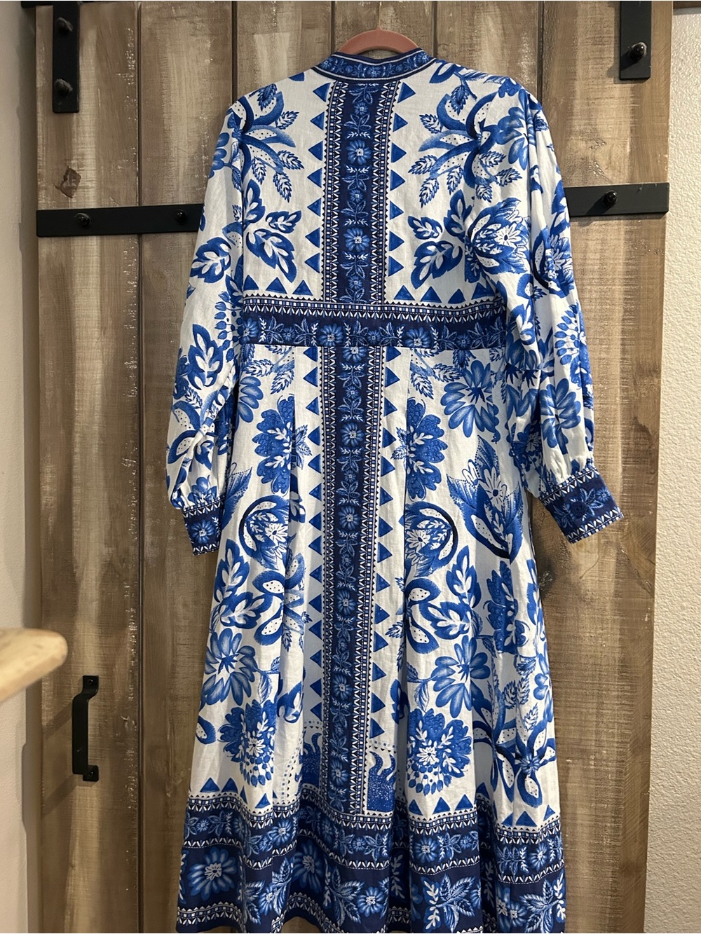 NWT Caroline Constas floral tapestry ling dress, S - Picture 9 of 13